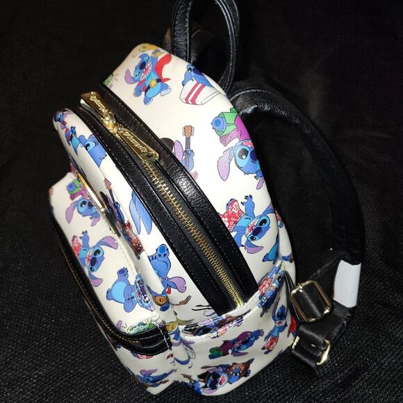 BLACK FRIDAY SALE - Disney Loungefly AOP Stitch Costumes Mini Backpack NWOT 2018 - Picture 3 of 16